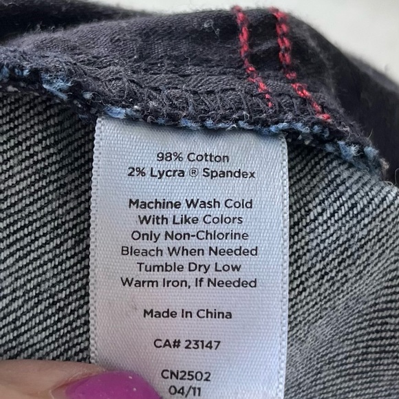 •Talbots• Ladies Signature Slim Ankle Jeans - Size 12 - Picture 7 of 8